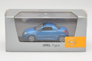 Opel Tigra Twin Top Zils Minichamps 1:43 919084 Metāls — attēls 4 no 4