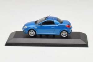 Opel Tigra Twin Top Zils Minichamps 1:43 919084 Metāls