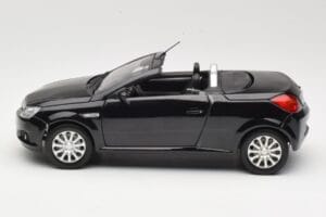 Opel Tigra TwinTop B Melns Norev 1:18 183600 Metāls — attēls 4 no 8