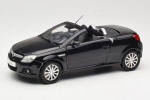 Opel Tigra TwinTop B Melns Norev 1:18 183600 Metāls