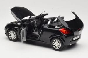Opel Tigra TwinTop B Melns Norev 1:18 183600 Metāls — attēls 5 no 8