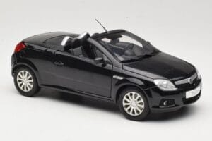 Opel Tigra TwinTop B Melns Norev 1:18 183600 Metāls — attēls 6 no 8
