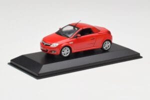 Opel Tigra TwinTop Magma Sarkans Minichamps 1:43 B24910027T Metāls — attēls 2 no 4