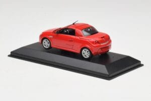 Opel Tigra TwinTop Magma Sarkans Minichamps 1:43 B24910027T Metāls — attēls 3 no 4