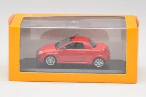 Opel Tigra TwinTop Magma Sarkans Minichamps 1:43 B24910027T Metāls — attēls 4 no 4