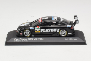 Opel Vectra GTS V8 #11 Playboy L. Aiello DTM 2005 Minichamps 1:43 436054611 Metāls