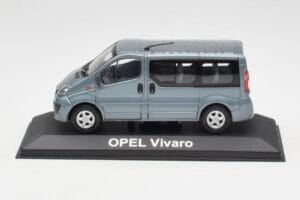 Opel Vivaro A Zilgani Pelēks Minichamps 1:43 VIVARO001 Metāls