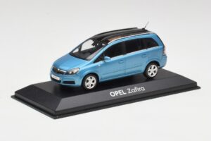 Opel Zafira A Star Zils Minichamps 1:43 B24910027Z Metāls — attēls 2 no 4