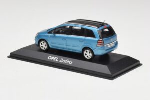 Opel Zafira A Star Zils Minichamps 1:43 B24910027Z Metāls — attēls 3 no 4