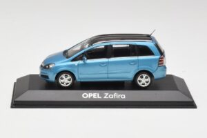 Opel Zafira A Star Zils Minichamps 1:43 B24910027Z Metāls