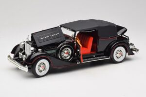Packard Kabriolets Melns Anson 1:18 30397 Metāls — attēls 2 no 8