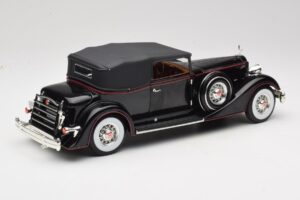 Packard Kabriolets Melns Anson 1:18 30397 Metāls — attēls 3 no 8