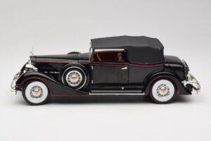 Packard Kabriolets Melns Anson 1:18 30397 Metāls — attēls 4 no 8