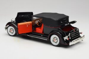 Packard Kabriolets Melns Anson 1:18 30397 Metāls — attēls 5 no 8