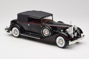 Packard Kabriolets Melns Anson 1:18 30397 Metāls — attēls 6 no 8