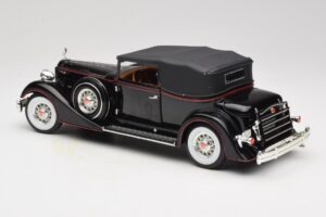 Packard Kabriolets Melns Anson 1:18 30397 Metāls — attēls 7 no 8