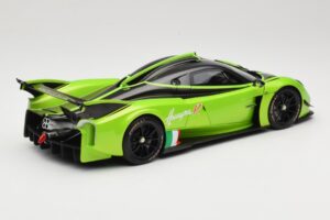 Pagani Huayra R Zaļš LCD 1:18 LCD18012-GR Metāls — attēls 3 no 8