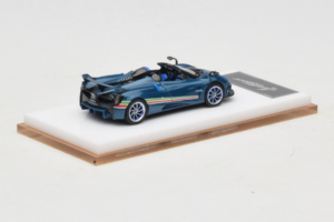 Pagani Huayra Tricolore Roadster Zils Henson & Heaven 1:64 PHTRB01 Sveķi — attēls 3 no 8