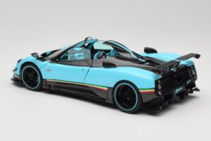 Pagani Zonda Uno Carbon Gaiši Zils Almost Real 1:18 850630001 Metāls — attēls 7 no 8