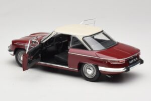 Panhard 24 CT Sarkans Solido 1:18 1832500 Metāls — attēls 5 no 8