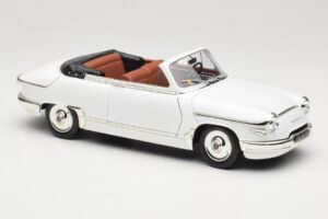 Panhard PL17 Kabriolets Balts Solido 1:18 8174 Metāls — attēls 6 no 8