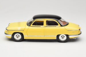 Panhard PL17 Dzeltens Solido 1:18 8173 Metāls — attēls 4 no 8