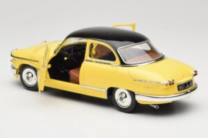 Panhard PL17 Dzeltens Solido 1:18 8173 Metāls — attēls 5 no 8
