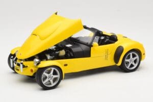Panoz AIV Roadster Dzeltens AUTOart 1:18 78213 Metāls — attēls 2 no 8