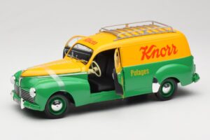 Peugeot 203 Break Tole Knorr Solido 1:18 8426 Metāls — attēls 2 no 8