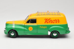 Peugeot 203 Break Tole Knorr Solido 1:18 8426 Metāls — attēls 4 no 8
