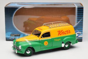 Peugeot 203 Break Tole Knorr Solido 1:18 8426 Metāls — attēls 8 no 8
