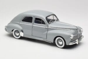 Peugeot 203 Gris Clair Solido 1:18 8145 Metāls — attēls 6 no 8