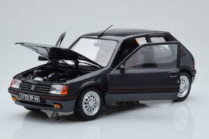 Peugeot 205 GTi 1.6 Graphite Pelēks Norev 1:18 184845 Metāls — attēls 2 no 8