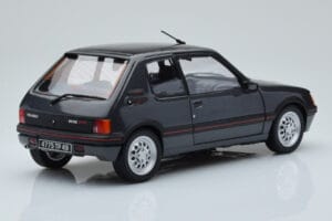 Peugeot 205 GTi 1.6 Graphite Pelēks Norev 1:18 184845 Metāls — attēls 3 no 8