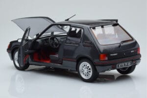 Peugeot 205 GTi 1.6 Graphite Pelēks Norev 1:18 184845 Metāls — attēls 5 no 8