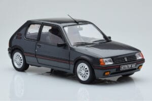 Peugeot 205 GTi 1.6 Graphite Pelēks Norev 1:18 184845 Metāls — attēls 6 no 8