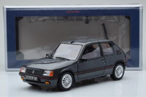 Peugeot 205 GTi 1.6 Graphite Pelēks Norev 1:18 184845 Metāls — attēls 8 no 8