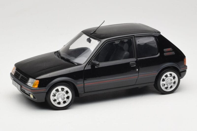 Peugeot 205 GTI 1.9 Melns Norev 1:18 184854 Metāls