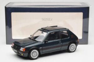 Peugeot 205 GTI 1.9 Magic Sorrento Zaļš Norev 1:18 184859 Metāls — attēls 8 no 8