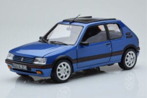 Peugeot 205 GTi 1.9 Ar Jumta Logu Miami Zils Norev 1:18 184844 Metāls
