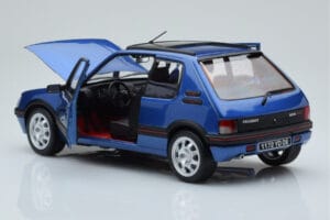 Peugeot 205 GTi 1.9 Ar Jumta Logu Miami Zils Norev 1:18 184844 Metāls — attēls 5 no 8