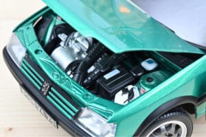 Peugeot 205 GTi Griffe Ar Jumta Logu Zaļš Norev 1:18 184847 Metāls — attēls 3 no 3