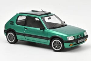 Peugeot 205 GTi Griffe Ar Jumta Logu Zaļš Norev 1:18 184847 Metāls