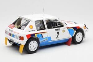 Peugeot 205 T16 #2 A. Vatanen / T. Harryman Rally Monte Carlo 1985 Norev 1:18 184864 Metāls — attēls 3 no 8