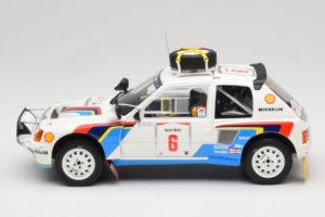 Peugeot 205 T16 Peugeot Talbot Sport T. Salonen / S. Harjanne Safari Rally 1985 Otto 1:18 OT1161 Sveķi — attēls 3 no 6