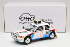 Peugeot 205 T16 Peugeot Talbot Sport T. Salonen / S. Harjanne Safari Rally 1985 Otto 1:18 OT1161 Sveķi — attēls 6 no 6