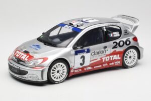 Peugeot 206 WRC #3 G. Panizzi / H. Panizzi Rally Tour de Corse 2002 Otto 1:18 OT1085 Sveķi