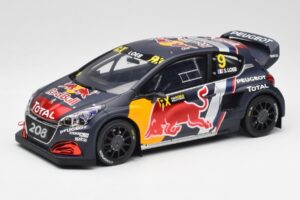Peugeot 208 WRX #9 S. Loeb World RX of Belgium 2018 Otto 1:18 OT455 Sveķi