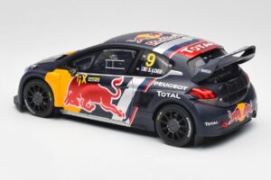 Peugeot 208 WRX #9 S. Loeb World RX of Belgium 2018 Otto 1:18 OT455 Sveķi — attēls 5 no 6