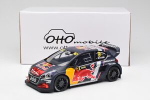Peugeot 208 WRX #9 S. Loeb World RX of Belgium 2018 Otto 1:18 OT455 Sveķi — attēls 6 no 6